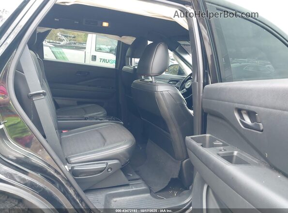 5N1DR3BD2PC267203 2023 NISSAN PATHFINDER Black VIN კოდის სტიკერის ხედი