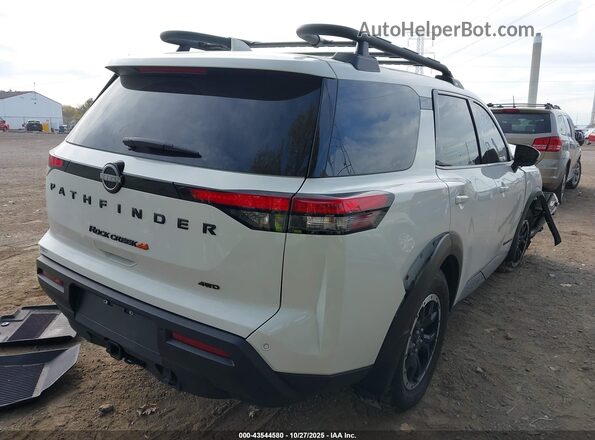 5N1DR3BD4SC224698 2025 NISSAN PATHFINDER White Задня права чверть