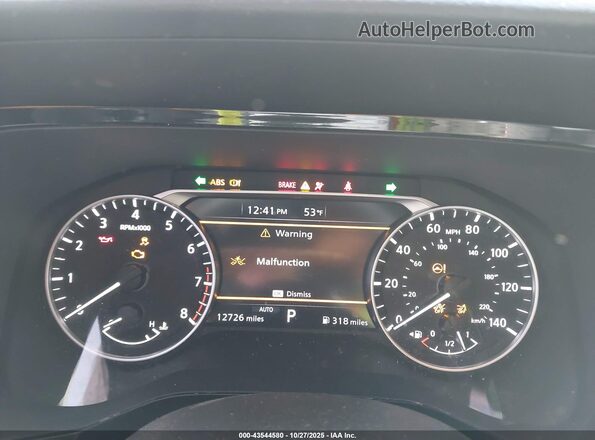 5N1DR3BD4SC224698 2025 NISSAN PATHFINDER White Вид задніх сидінь