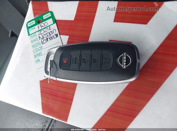 5N1DR3CB1RC230076 2024 NISSAN PATHFINDER Серый Вид панели приборов