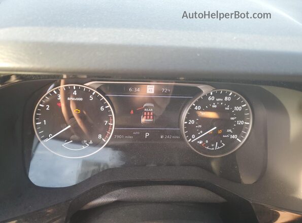 5N1DR3CC9SC244077 2025 NISSAN PATHFINDER Gray ხელსაწყოთა პანელის ხედი