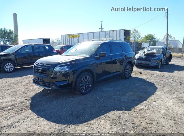 5N1DR3CD1PC231548 2023 NISSAN PATHFINDER Black წინა მარცხენა ხედი სამი მეოთხედიდან