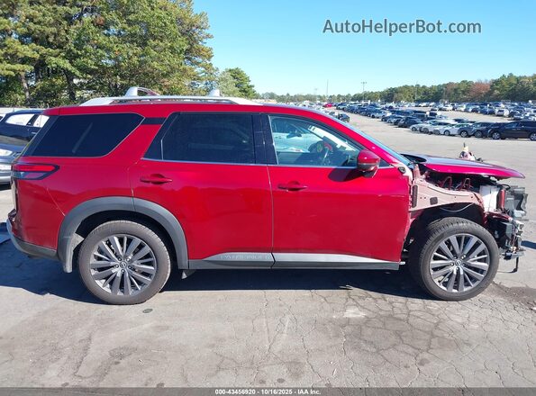 5N1DR3CD7PC260424 2023 NISSAN PATHFINDER Red Widok wnętrza 360 stopni