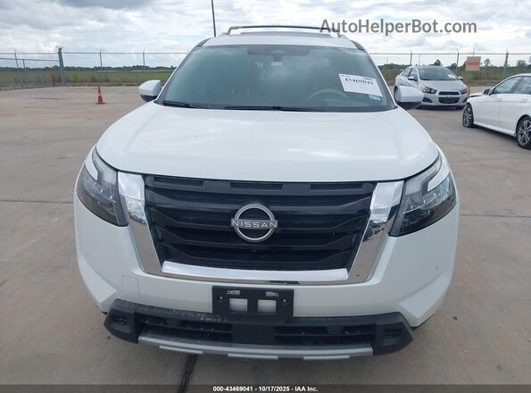 5N1DR3DG6SC201723 2025 NISSAN PATHFINDER White Սարքավորումների վահանակի տեսք