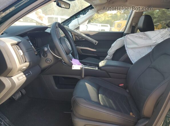 5N1DR3DH9SC252089 2025 NISSAN PATHFINDER Green Вид салону спереду