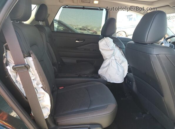 5N1DR3DH9SC252089 2025 NISSAN PATHFINDER Green Вид задньої частини салону