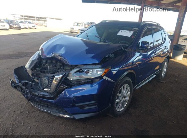 5N1ET2MT2JC849748 2018 NISSAN ROGUE HYBRID Синий 