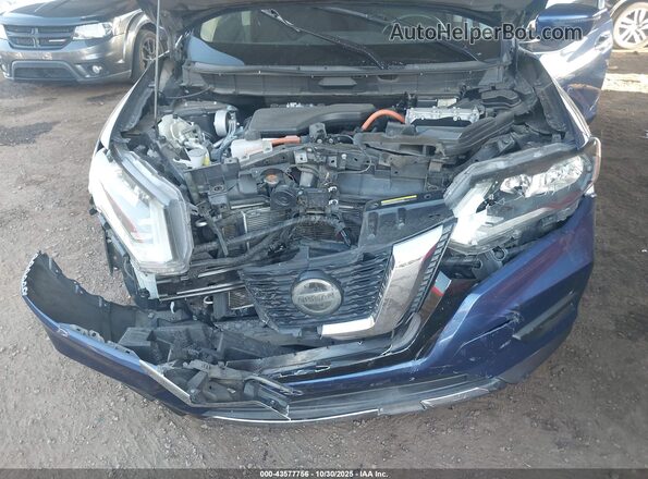 5N1ET2MT2JC849748 2018 NISSAN ROGUE HYBRID Синий 