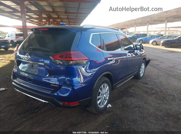 5N1ET2MT2JC849748 2018 NISSAN ROGUE HYBRID Синий 
