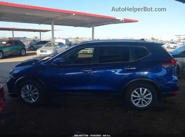 5N1ET2MT2JC849748 2018 NISSAN ROGUE HYBRID Синий 