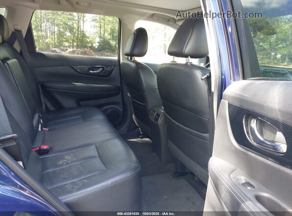 5N1ET2MT7HC807148 2017 NISSAN ROGUE HYBRID Blue Вид наклейки з VIN-кодом