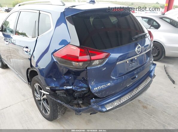 5N1ET2MV5HC828985 2017 NISSAN ROGUE HYBRID Blue Front view