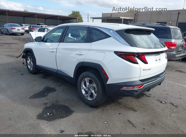 5NMJACAE2NH033957 2022 HYUNDAI TUCSON White Tył lewy