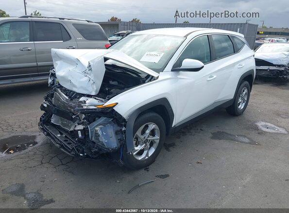 5NMJACAE2NH033957 2022 HYUNDAI TUCSON White Przód lewy