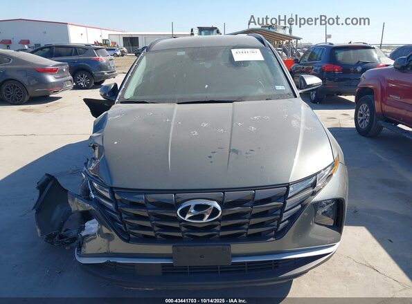 5NMJB3AE0NH115876 2022 HYUNDAI TUCSON Gray Սալոնի հետևի տեսք