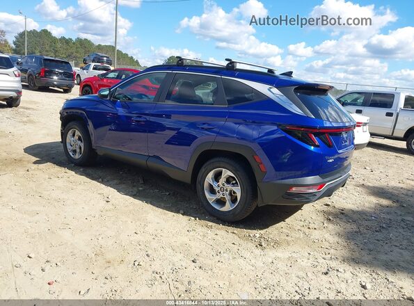 5NMJBCAE5NH122824 2022 HYUNDAI TUCSON Синий Задняя левая четверть
