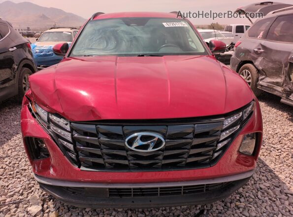 5NMJBCAE7NH057989 2022 HYUNDAI TUCSON Красный Вид спереди