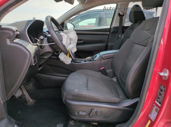 5NMJBCAE7NH057989 2022 HYUNDAI TUCSON Красный Вид салона спереди