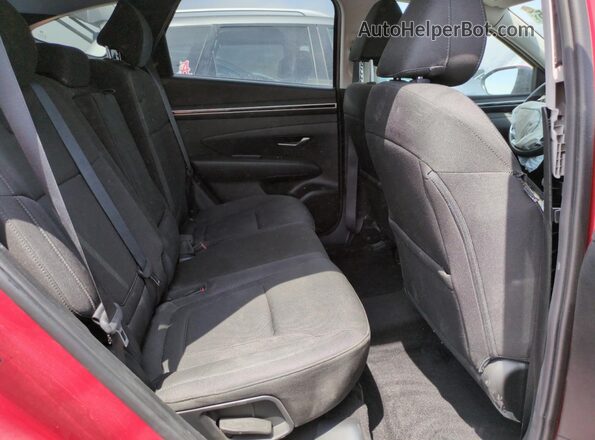 5NMJBCAE7NH057989 2022 HYUNDAI TUCSON Красный Вид задних сидений