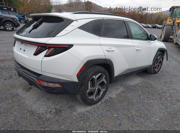 5NMJC3AE7NH120652 2022 HYUNDAI TUCSON White Задня права чверть