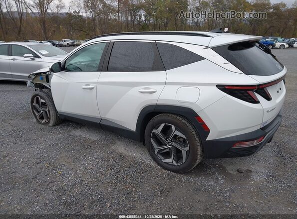 5NMJC3AE7NH120652 2022 HYUNDAI TUCSON White Задня ліва чверть