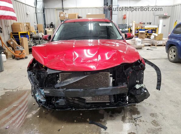 5NMJCCAE3NH018054 2022 HYUNDAI TUCSON Красный Вид спереди
