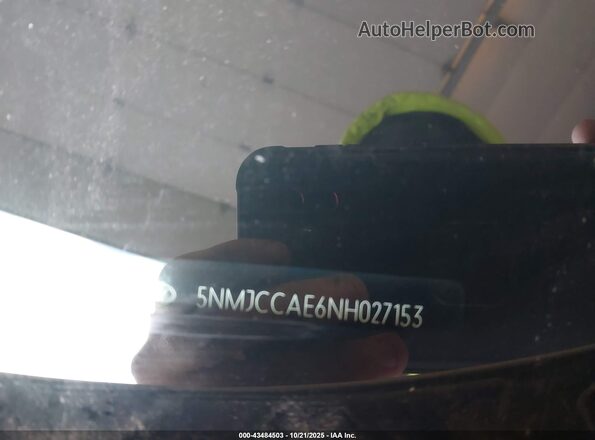 5NMJCCAE6NH027153 2022 HYUNDAI TUCSON White Widok komory silnika