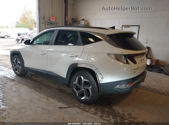 5NMJCCAE6NH027153 2022 HYUNDAI TUCSON White Tył lewy