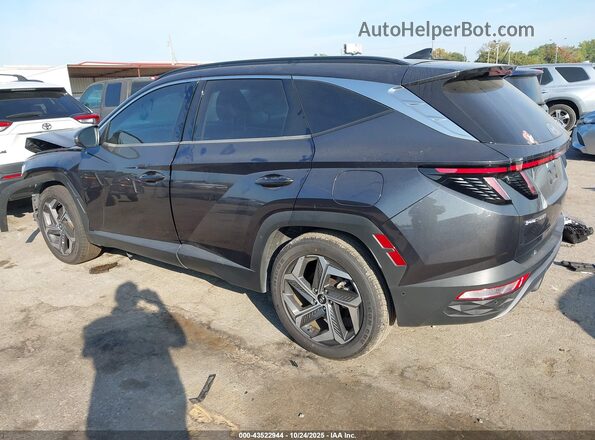 5NMJE3AE3NH007825 2022 HYUNDAI TUCSON Gray Задня ліва чверть