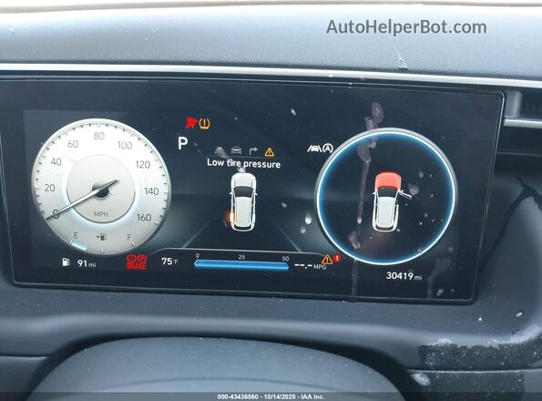 5NMJE3AE7NH028614 2022 HYUNDAI TUCSON Черный Вид задних сидений