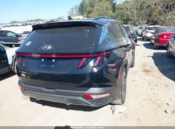 5NMJE3AE7NH028614 2022 HYUNDAI TUCSON Черный Задняя правая четверть