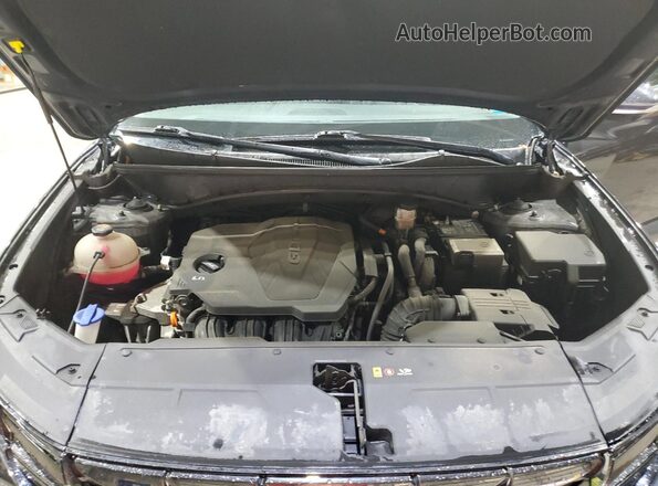 5NMJECAE1NH012358 2022 HYUNDAI TUCSON Gray Widok komory silnika