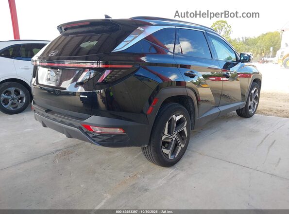 5NMJECAE2PH172185 2023 HYUNDAI TUCSON Черный Задняя правая четверть