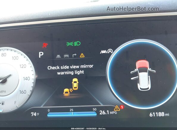 5NMJECAE2PH172185 2023 HYUNDAI TUCSON Черный Вид задних сидений