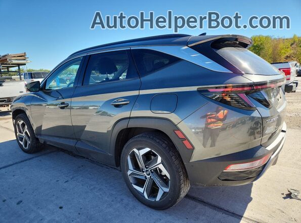 5NMJECAE5NH005977 2022 HYUNDAI TUCSON Gray Tył lewy