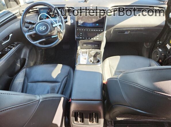 5NMJECAE5NH005977 2022 HYUNDAI TUCSON Gray Widok deski rozdzielczej