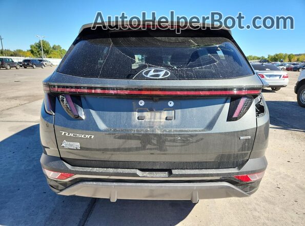 5NMJECAE5NH005977 2022 HYUNDAI TUCSON Gray Widok z tyłu