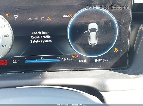 5NMJECAE7NH030363 2022 HYUNDAI TUCSON Gray 