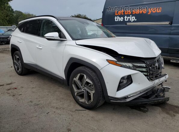 5NMJECAE8NH004094 2022 HYUNDAI TUCSON White Przód prawy