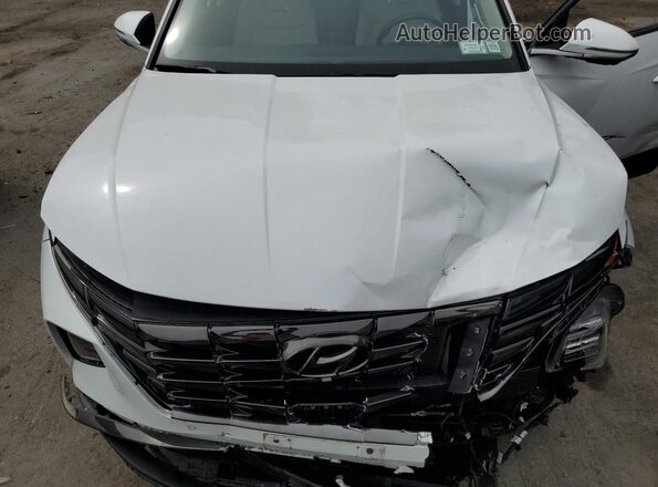 5NMJECAE8NH004094 2022 HYUNDAI TUCSON White Widok wnętrza z tyłu