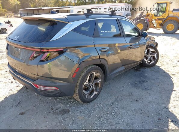 5NMJF3AE1NH096663 2022 HYUNDAI TUCSON Gray Rear right