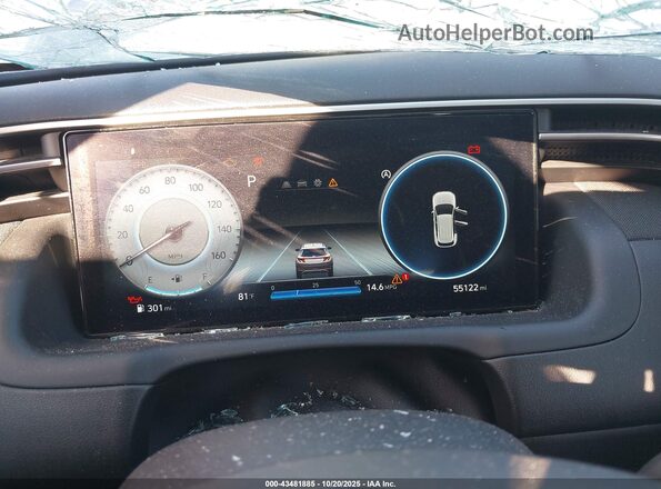 5NMJF3AE7PH223404 2023 HYUNDAI TUCSON Black Вид задніх сидінь