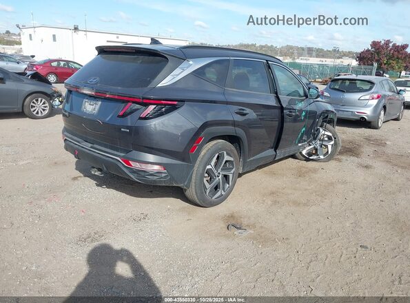 5NMJFCAE1NH052808 2022 HYUNDAI TUCSON Синий Задняя правая четверть