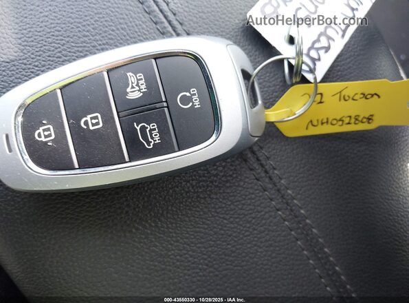5NMJFCAE1NH052808 2022 HYUNDAI TUCSON Синий Вид панели приборов