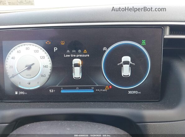 5NMJFCAE1NH052808 2022 HYUNDAI TUCSON Синий Вид задних сидений
