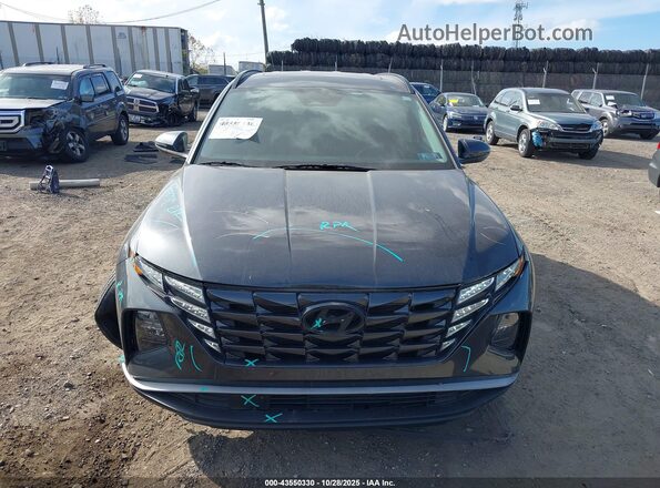 5NMJFCAE1NH052808 2022 HYUNDAI TUCSON Синий Вид щитка приборов