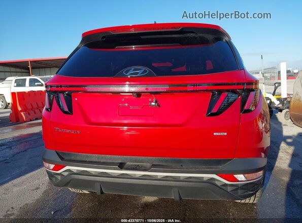 5NMJFCAE2NH068323 2022 HYUNDAI TUCSON Red 