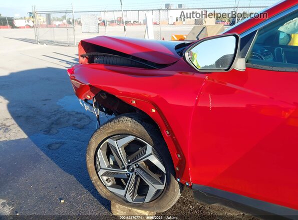 5NMJFCAE2NH068323 2022 HYUNDAI TUCSON Red 