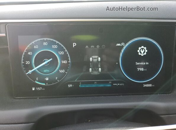 5NMJFCAE7NH068639 2022 HYUNDAI TUCSON Gray 