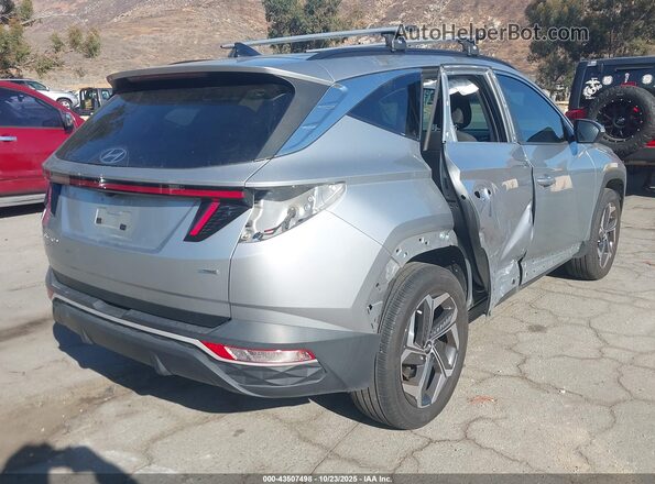 5NMJFCAE8NH104550 2022 HYUNDAI TUCSON Silver Trasero derecho